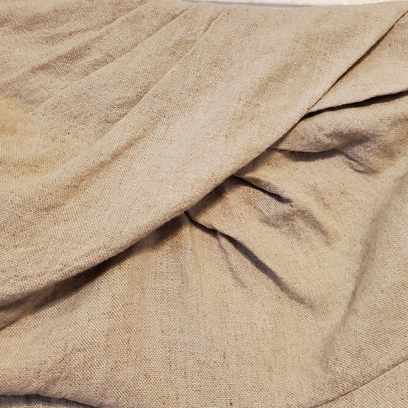 Urban Outfitters linen strapless wide-leg jumpsuit - Picture 4 of 16